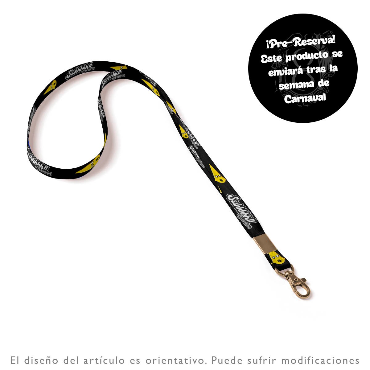 Lanyard "Ssshhhhh!!"